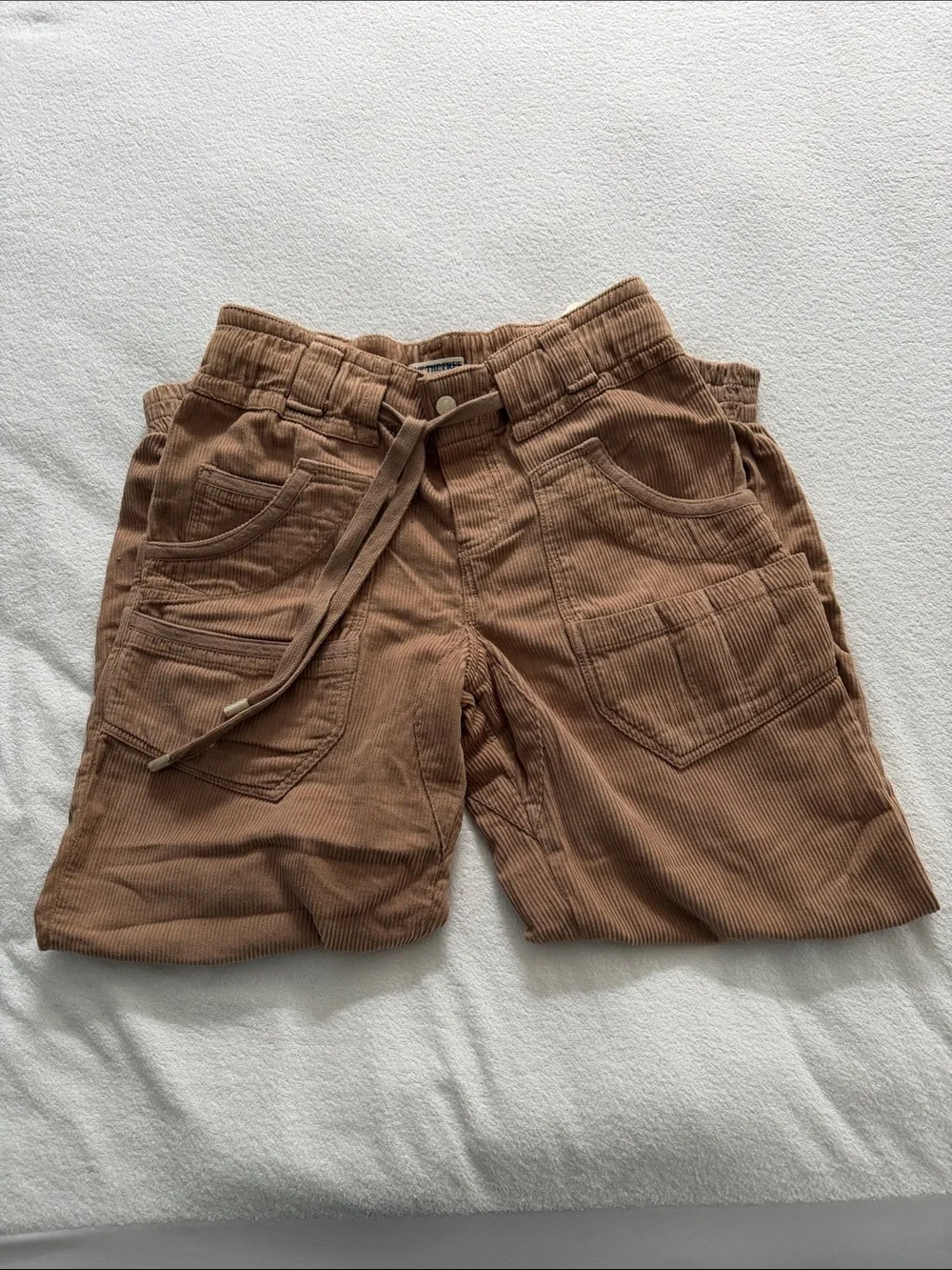 NWT Free People Cullen Low Slung Pull On Boyfriend Jeans Slouchy Pants Cord